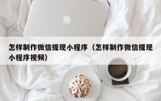大连怎样制作微信提现小程序（怎样制作微信提现小程序视频）